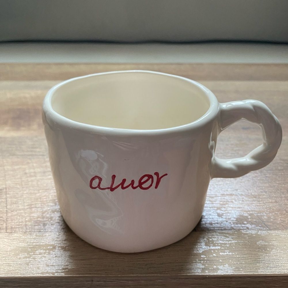 Threshold (Amor) Cream Ceramic Mug with Roped Handle